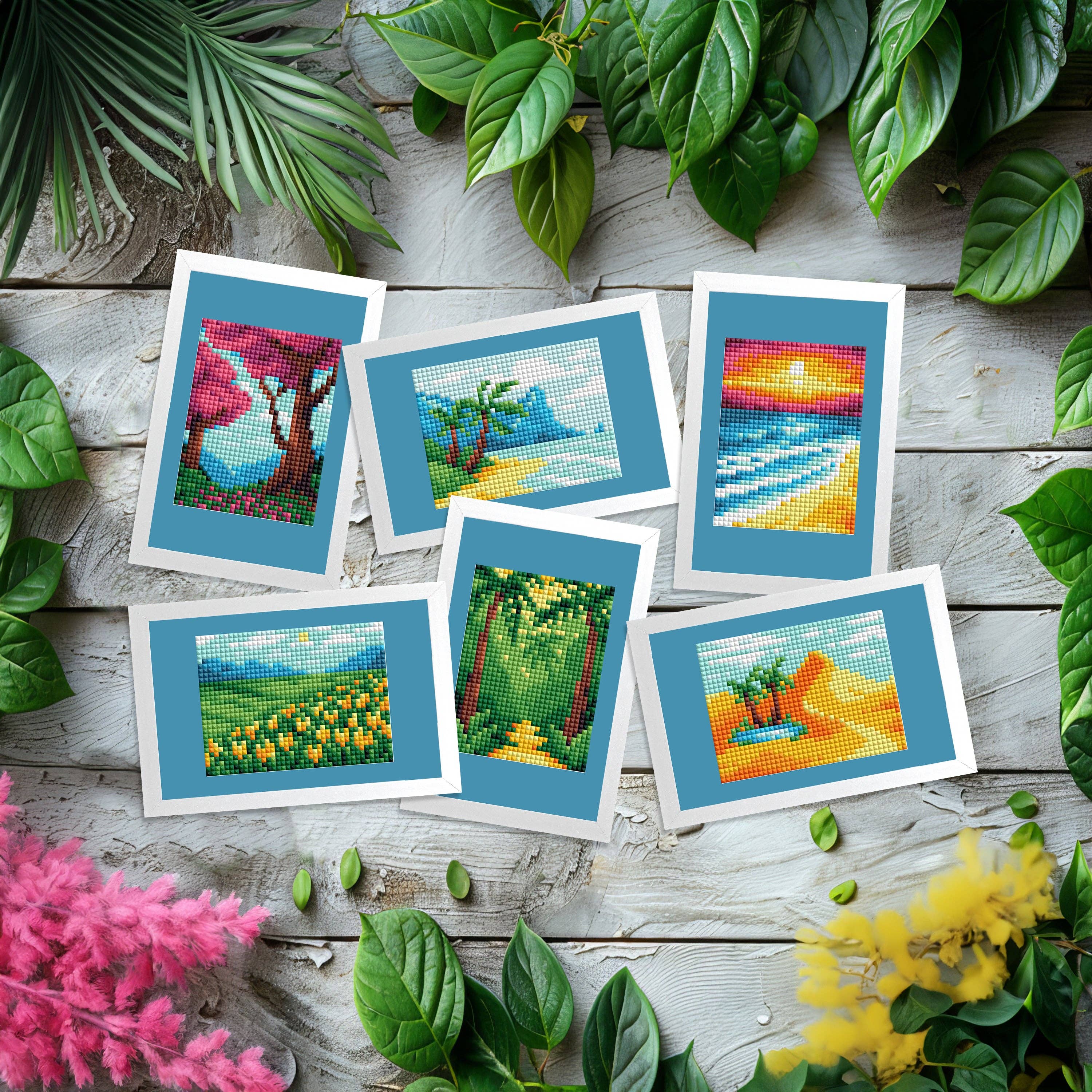 Diamond Art Club - Wholesale DIY Craft Kit - Mini Dazzles™ - Wonders of Nature Part 11