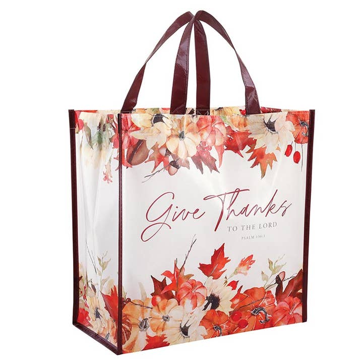 Faithworks by Creative Brands - Wholesale Tote Bag - Women's - Tote - Give Thanks1