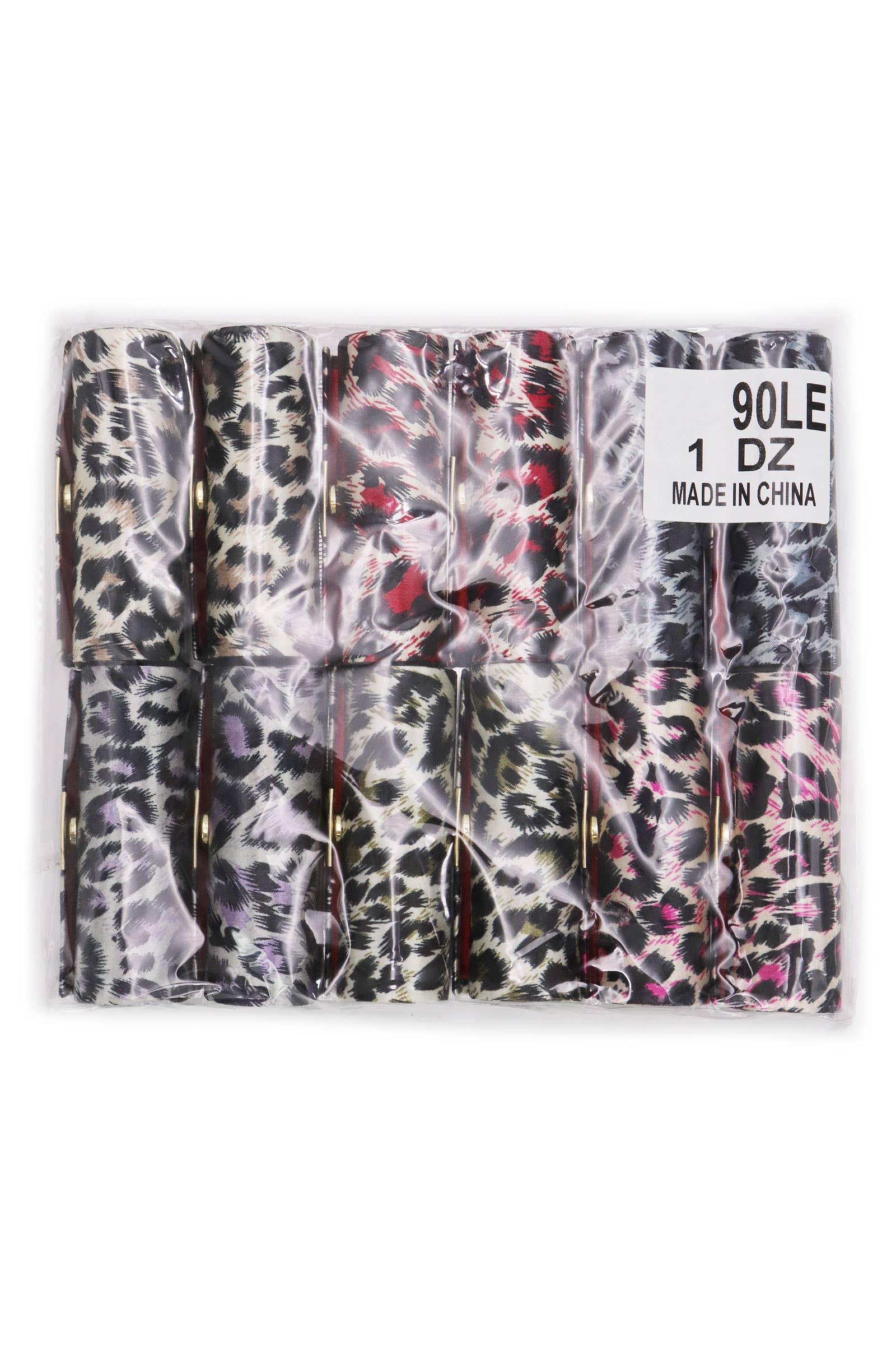 ASSORTED Exotic Leopard Print Satin Lipstick Case W/ Mirror for wholesale on Faire13