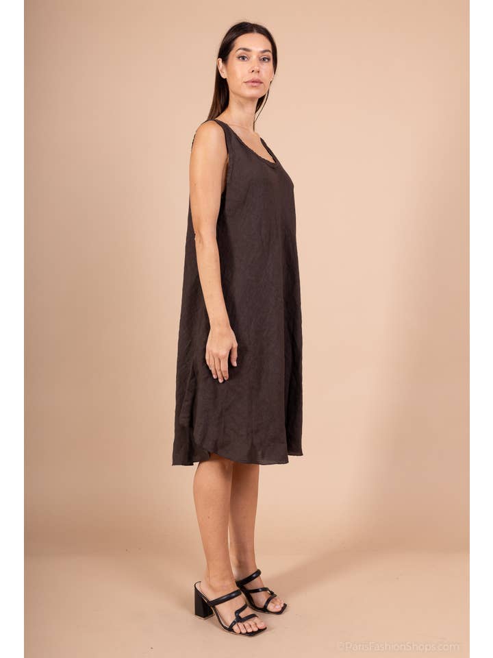 Shyloh - Wholesale Dress - Women's - Linen dress 149357