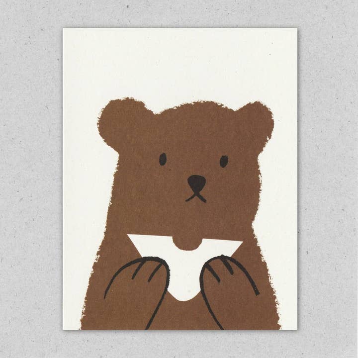 Butty Bear for wholesale by Lisa Jones Studio