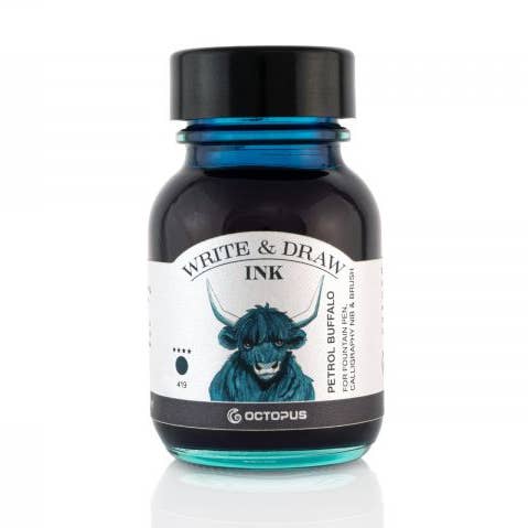 Write and Draw Ink 419 Petrol Buffalo Writing Paper 50ml for wholesale by Octopus Concept GmbH