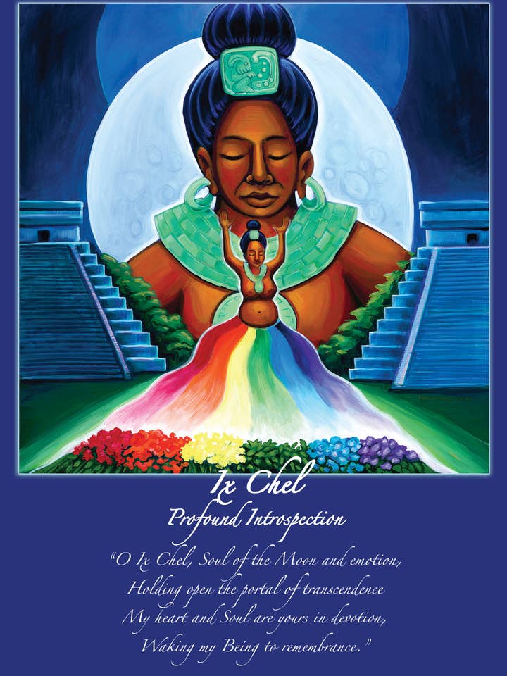 Altarkarte der Maya-Göttin Ix Chel für den Großhandel von Katherine Skaggs