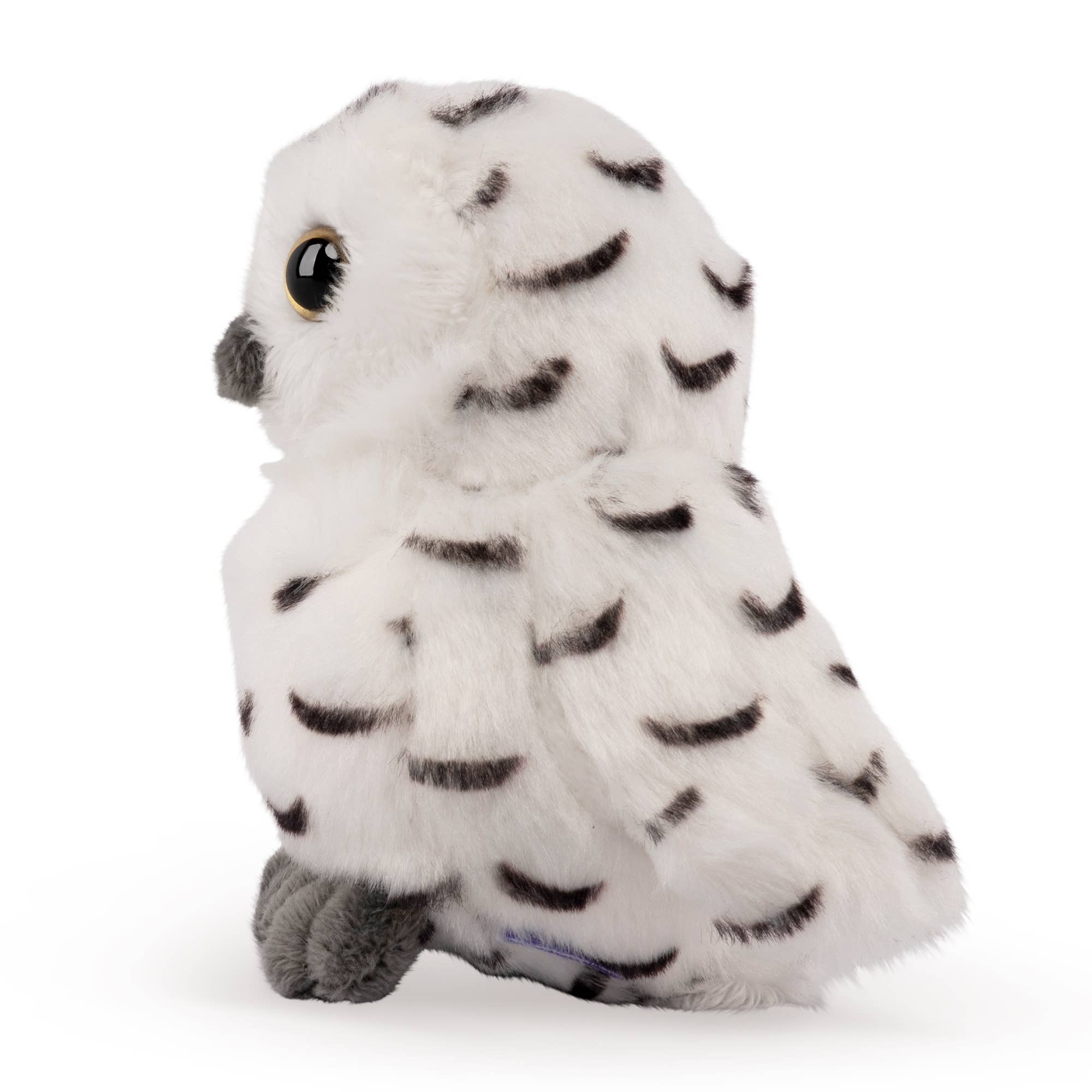 Keycraft - Vente Peluche – enfant et bébé - Peluche Chouette Harfang Smols de Living Nature2
