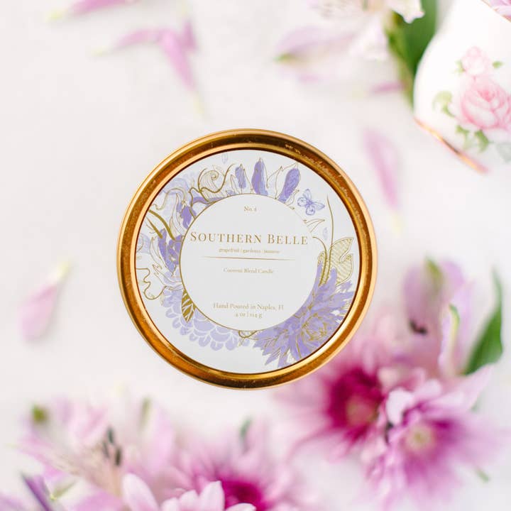 4oz Travel Candle for wholesale by Nokomis Home Fragrance