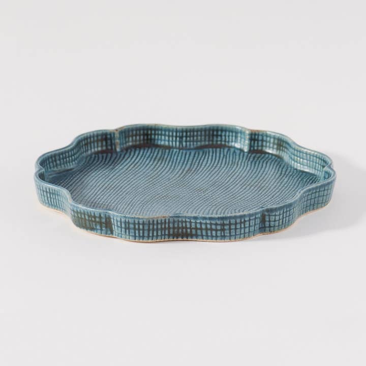 LAKOLE - Wholesale Serving Plate - Kayame Pattern Plate Small9