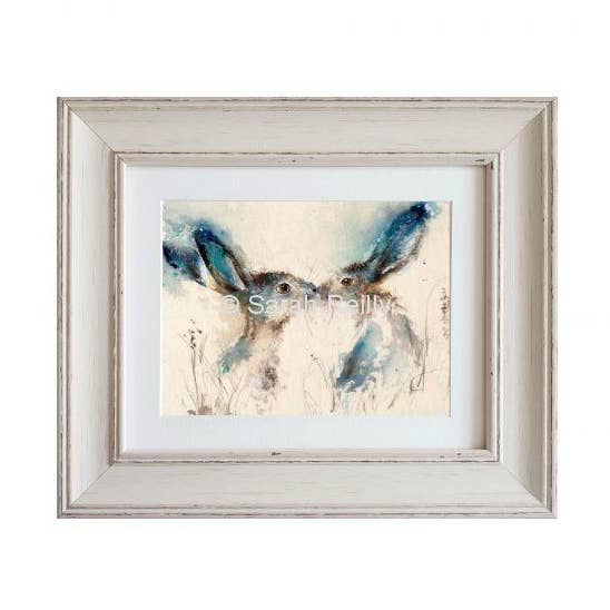 Impresión enmarcada de Tickly Kisses, tamaño mediano para venta al por mayor de Love Country