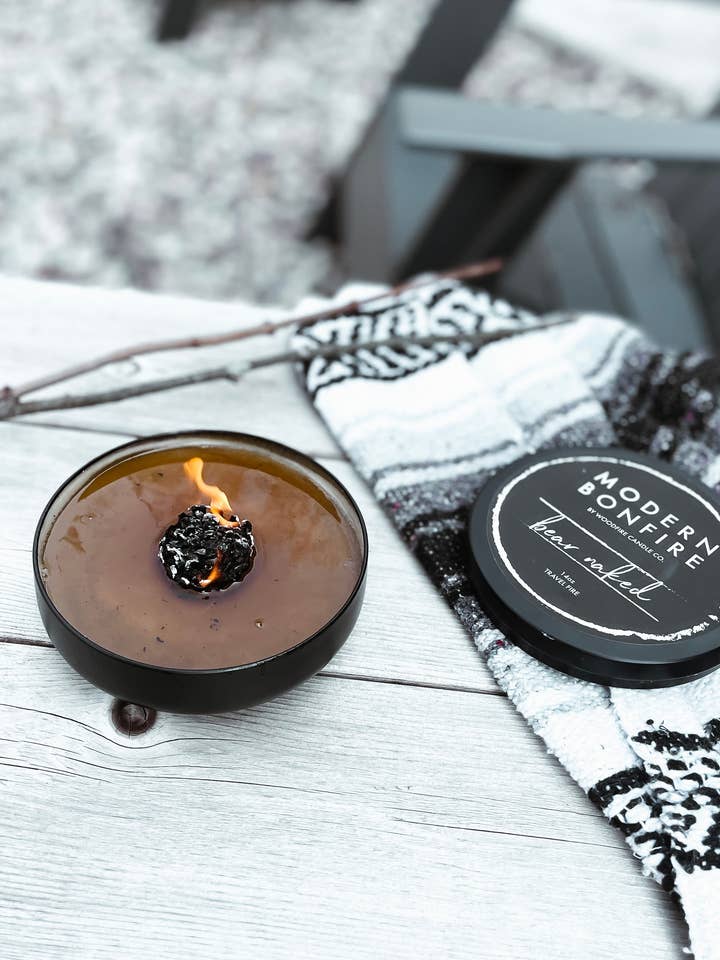 MODERN BONFIRE Travel Fire - Outdoor Personal Fire - Fall for wholesale by Woodfire Candle Company