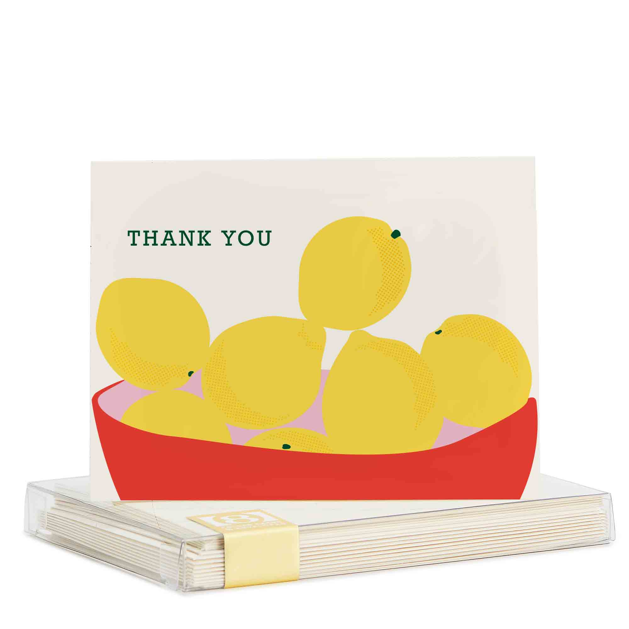 Snow & Graham – wholesale Tackkort – #3238 Citroner Anteckningsset0