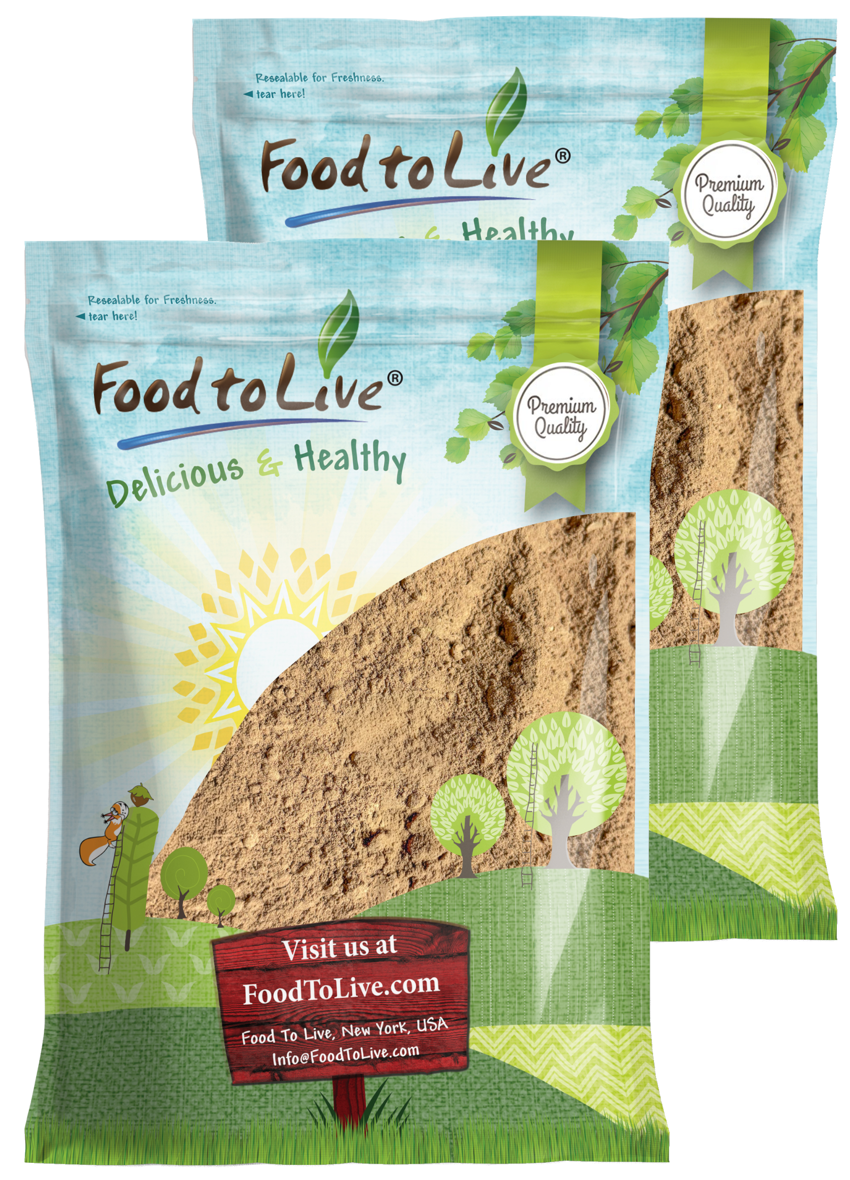 Food To Live – wholesale Protein/superfood powder – Organic Energize Chocolate Protein Mix – Vegan, Kosher, Bulk – by Food to Live7