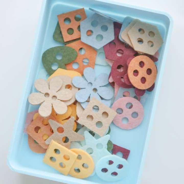 Felt Embellishments for Sensory Bin, Bin Fillers for wholesale by Hello Cutters