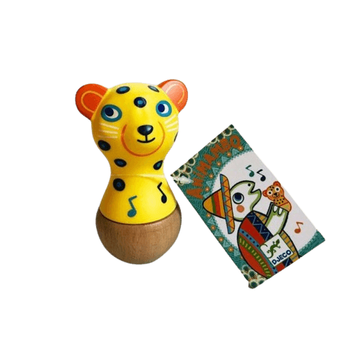 Lyeto Toys - Vendita all'ingrosso Gioco musicale - Bambini e neonati - Maraca Jaguar Animambo2
