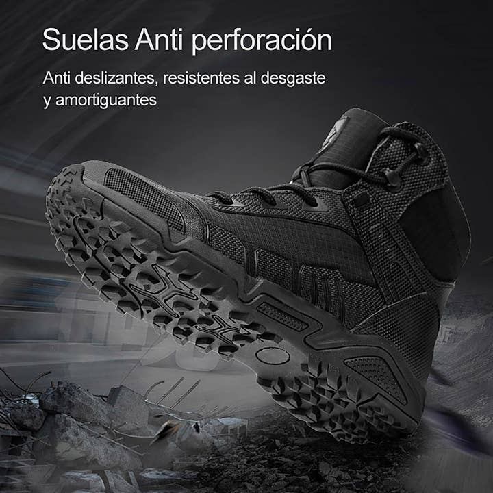 Ivedin - Wholesale Combat/Military Boots - Men's - CluCluC Insignia | Black Tactical Military Police Boots5