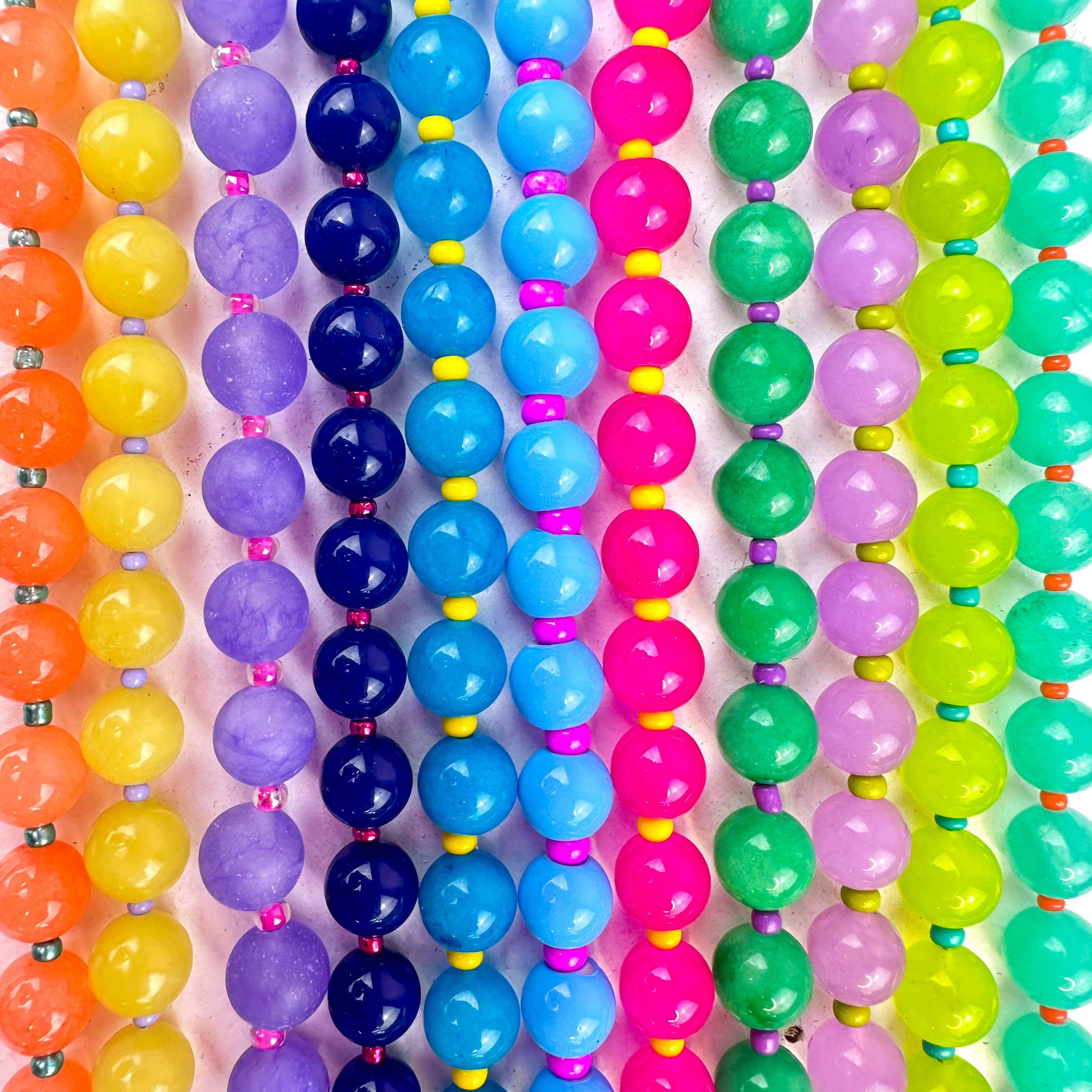 rosie + belle - Wholesale Beaded/Pearl Necklace - Candy Necklace0