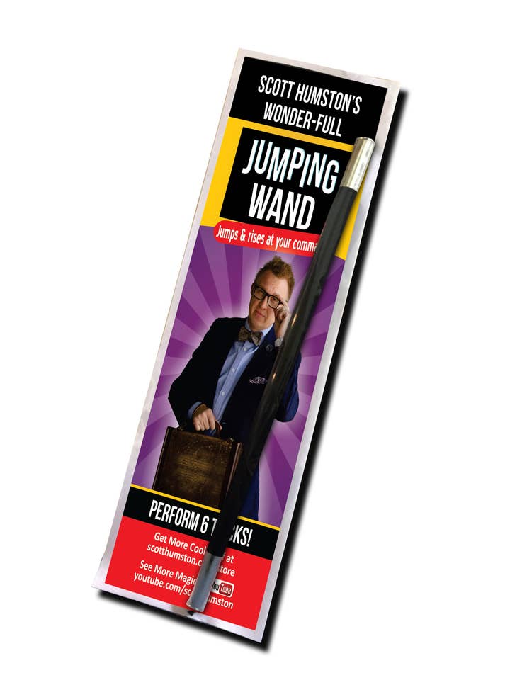 Scott's Jumping Wand & Six Tricks You Can Do! for wholesale by Share Wonder Playing Cards