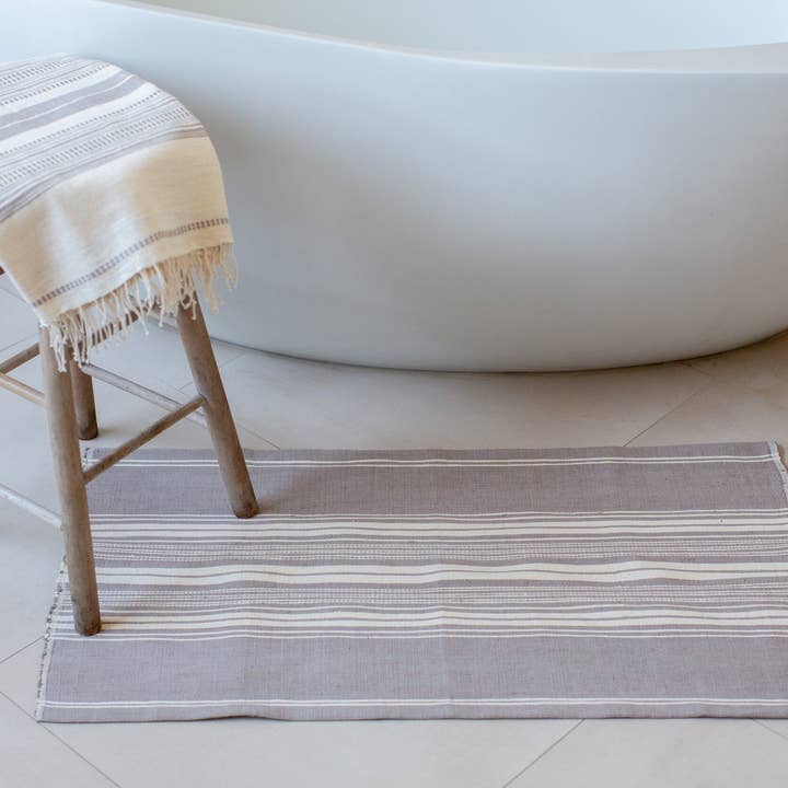Sabahar - Wholesale Bath Mat - Genale Handwoven Ethiopian Cotton Bath Mat