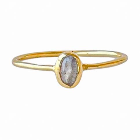 Bague Lutti Labradorite pour la vente par Chandra Collections