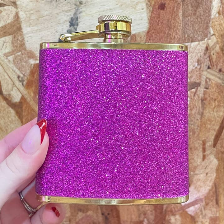 Flacon à paillettes violet pour la vente par Vanilla