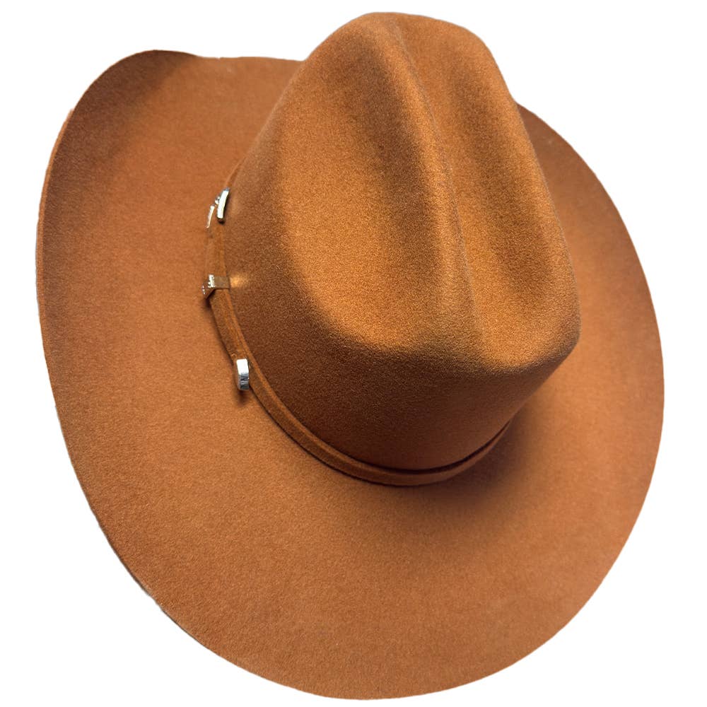 American Hat Makers - Wholesale Cowboyhoed - Uniseks - 100% wollen vilten western cowboyhoed - Style Cattleman68