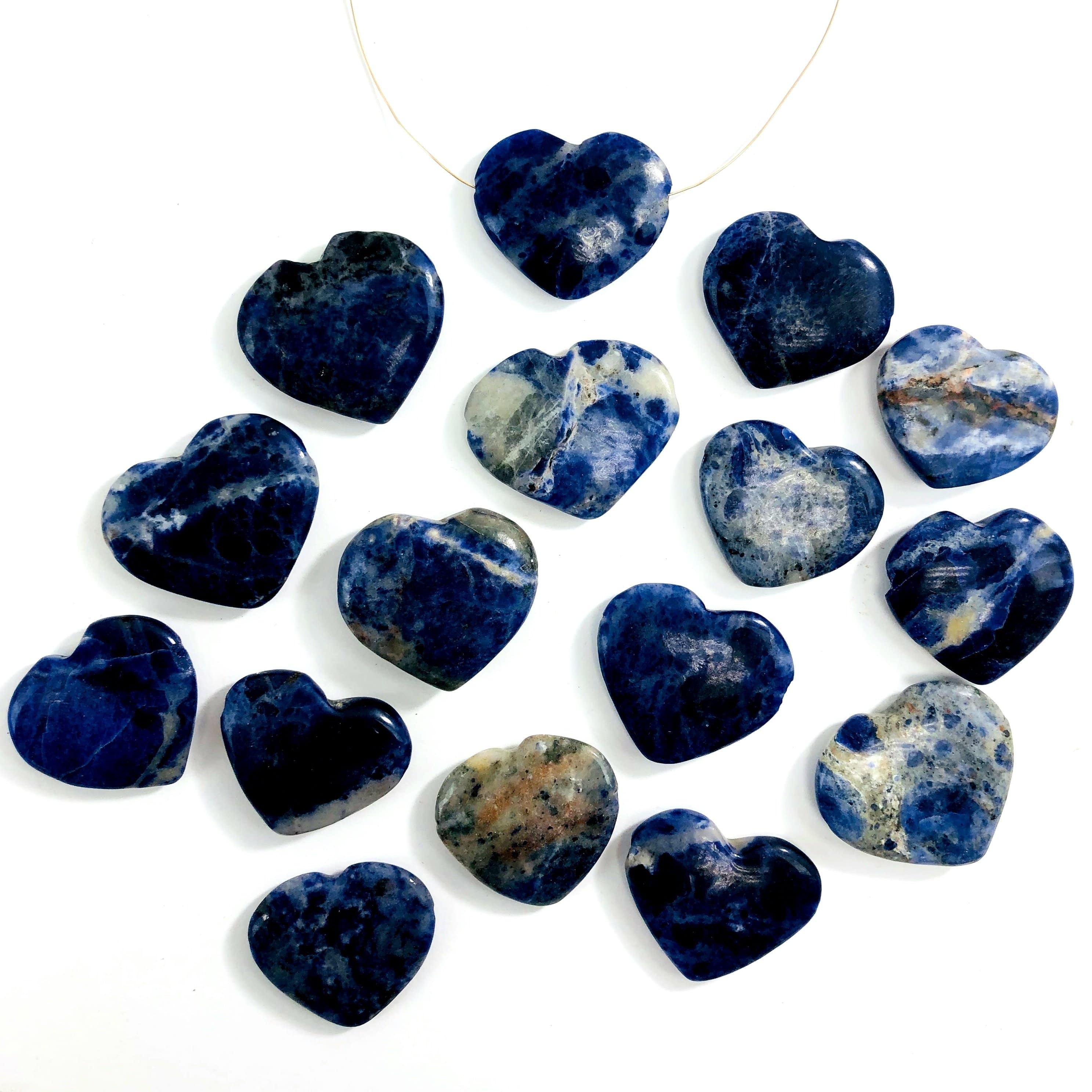 Rock Paradise - Wholesale Spiritual Stone/Crystal - Crystal Heart Shaped Gemstones - Drilled for Jewelry Making8