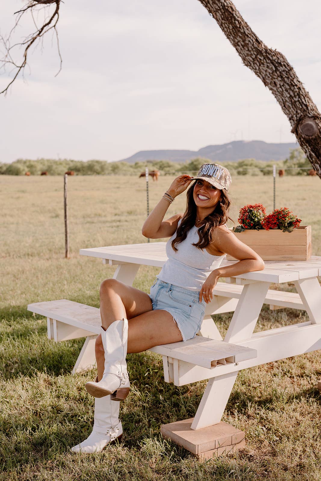 Worthy Hat Co. - Wholesale Trucker Hat - Women's - Howdy Camo1