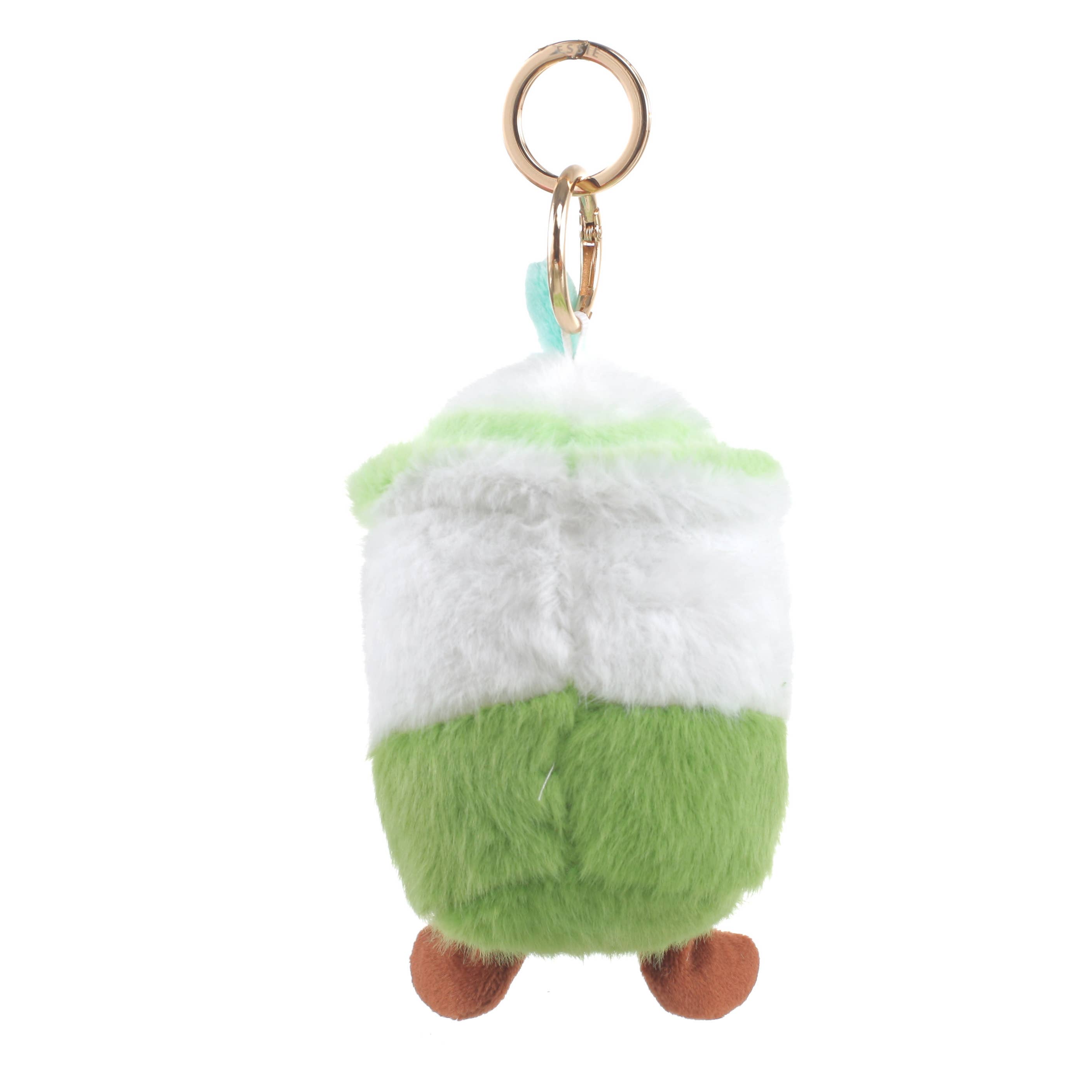 Bessie London – wholesale Keychain – Women's – PLUSH ICED COFFEE BAG CHARM3