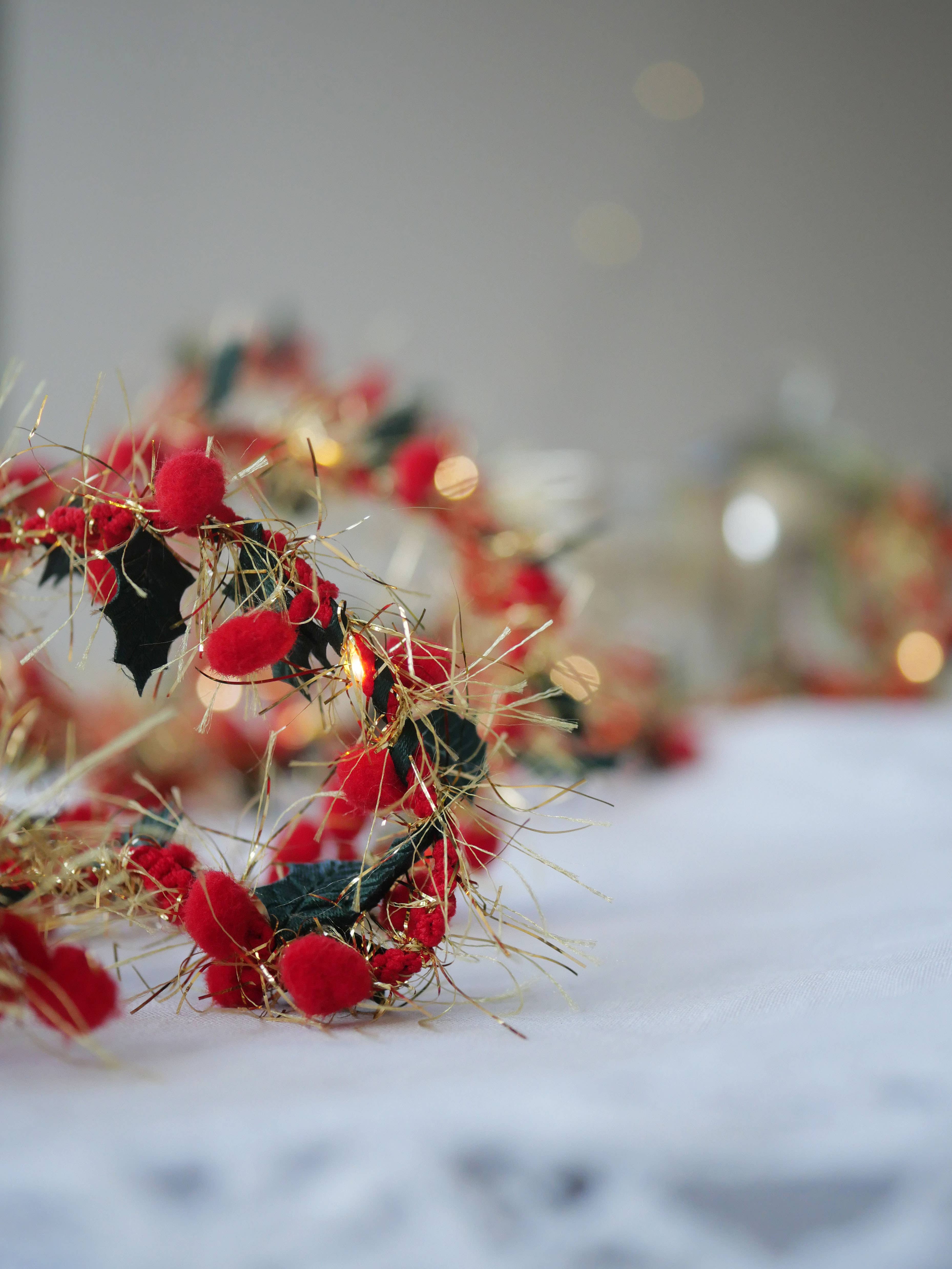 Melanie Porter - Wholesale String Lights - Holly and Berry Fairy Light String - Christmas Decoration4