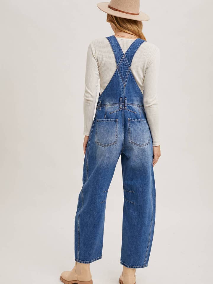 Dk Wash BARREL OVERALLS for wholesale on Faire7
