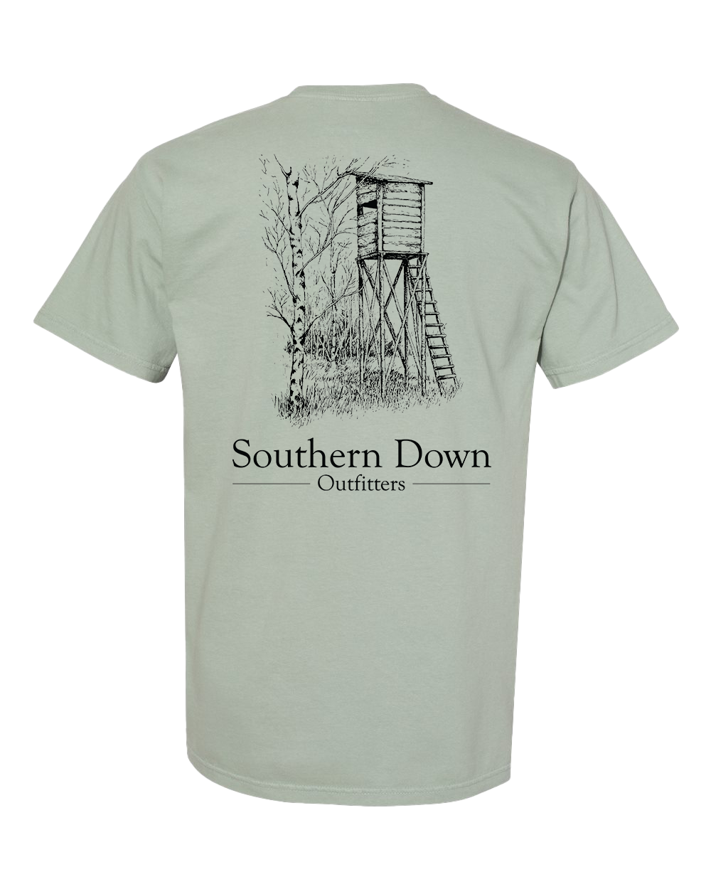 Southern Down Outfitters - Wholesale Screen Printed T-Shirt - Unisex - Deer Stand Tee1