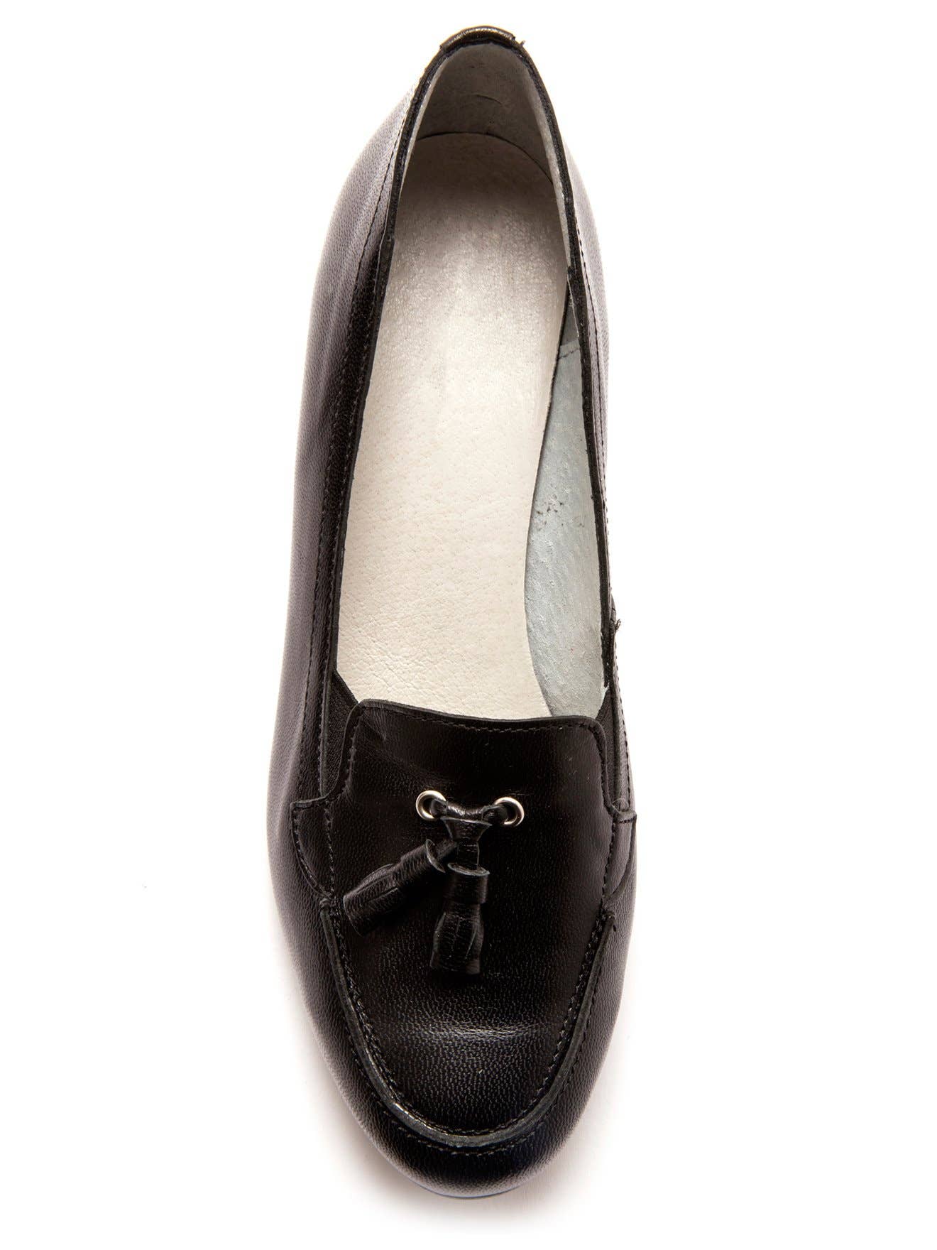 Nero Camminatori con pompon in pelle di medie dimensioni (1004791_0026) in vendita all'ingrosso su Faire3