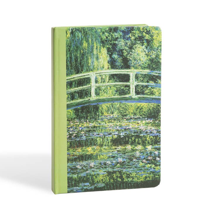 Today is Art Day – Caderno por atacado – Ponte sobre uma Lagoa de Nenúfares - Claude Monet - Jornal1