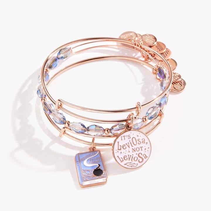 Harry Potter™ Hermione 'Leviosa' Bangle Set of 3 for wholesale by Alex and Ani