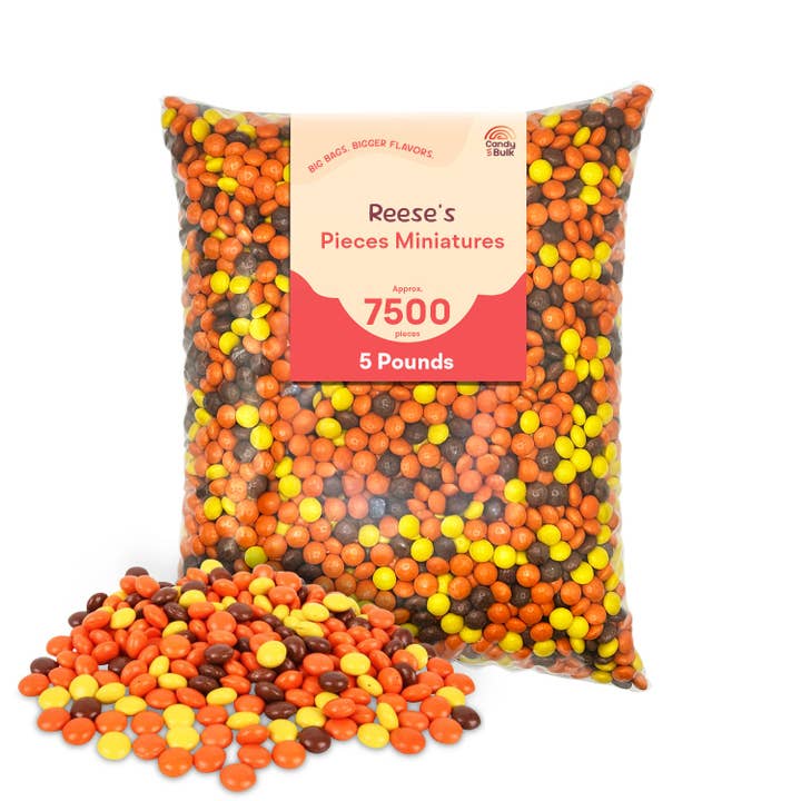 Candy In Bulk - Wholesale Chocolate Covered Sweets - Reese’s Pieces Minis Peanut Butter Candy – Bulk Value Pack2