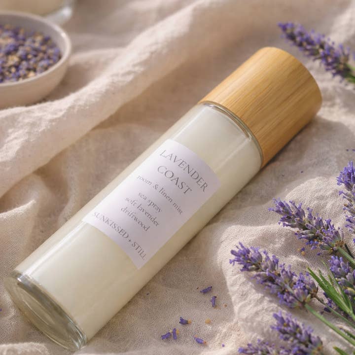 Lavender Coast Room + Linen Mist for wholesale by Sunkissed + Still