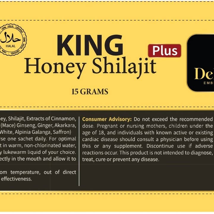 Sunbelt Traders - Wholesale Oral supplement/vitamin - Organic Pakistani Shilajit +Honey 15 pack Drink Mix 4 immune8