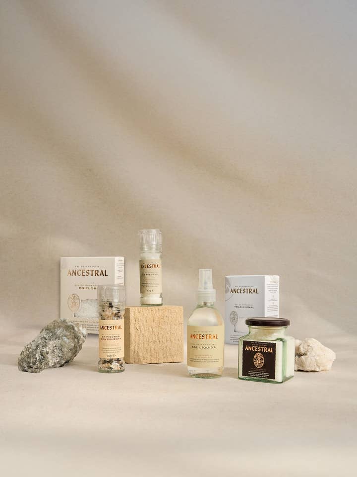 Pack de Sel Essentiel pour la vente par Sal de manantial Ancestral