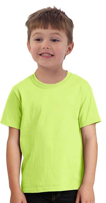 MONAG - Wholesale T-Shirt - Kids - Toddler, Youth, Kids Short Sleeve Neon Hi-Vis T-shirts