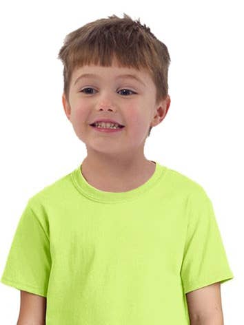 MONAG - Wholesale T-Shirt - Kids - Toddler, Youth, Kids Short Sleeve Neon Hi-Vis T-shirts 0