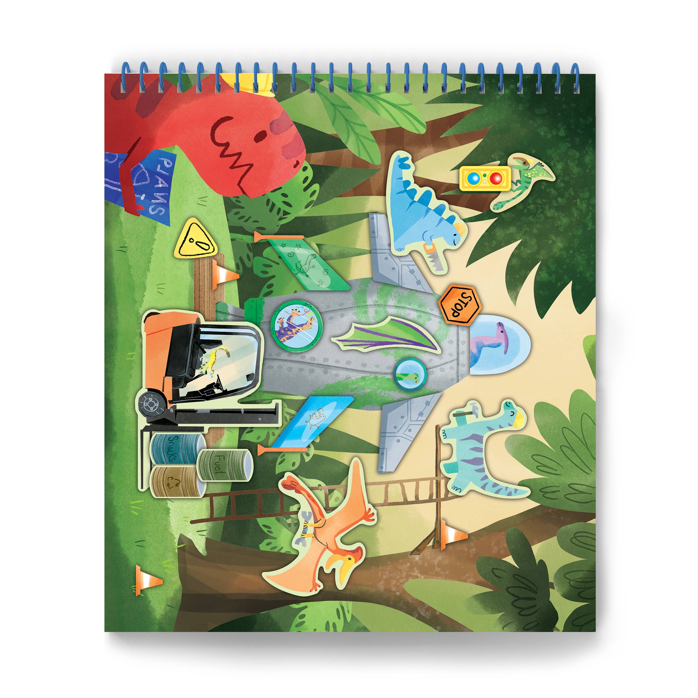 Play Monster - Wholesale Sticker - Kids & Baby - Sticker It Up! - Dinos Go to Space - Repositionable Stickers1
