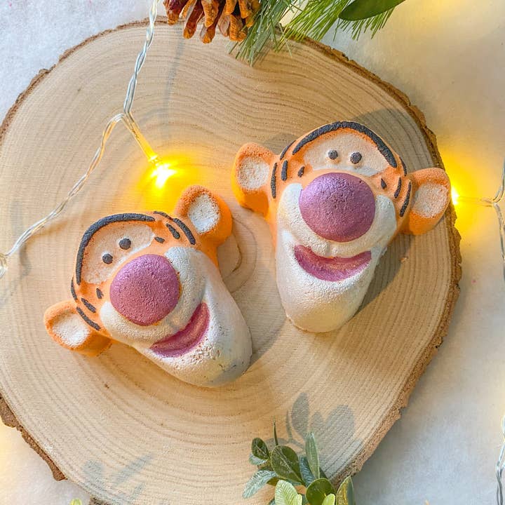 Jumping Tiger Bath Bomb for wholesale by Bathe Enchanted