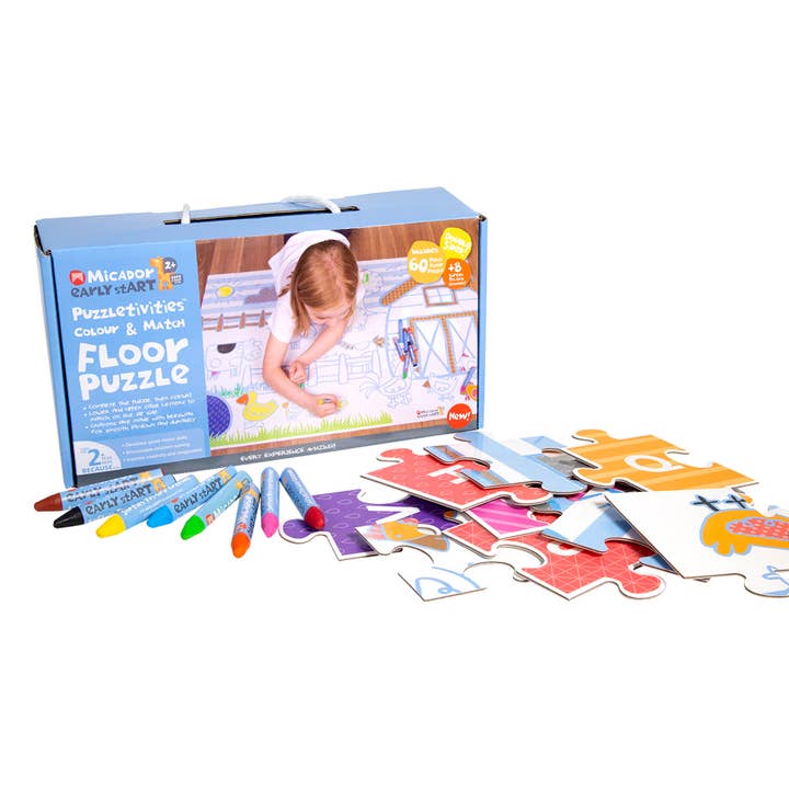 MacPherson's - Wholesale Puzzle - Kids - Micador Early Start Puzzletivities Floor Puzzle Pack