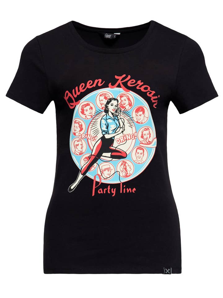 Party Line Tee for wholesale by KING KEROSIN