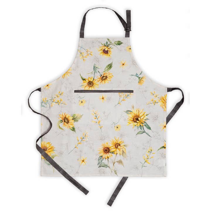Apron 100% Cotton - Spring/Summer - Candice for wholesale by Maison d'Hermine - Design in Every Thread