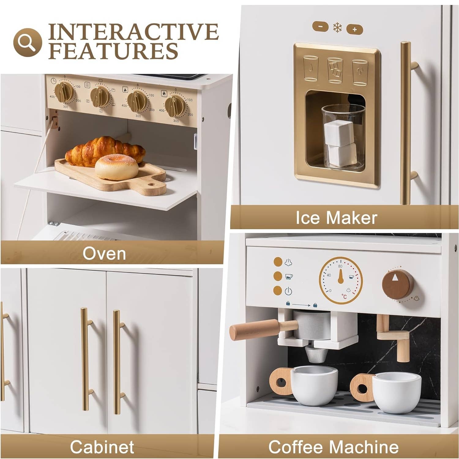 Robud & Mewoofun Official Store - Wholesale Toy Set - Kids -  Robud New Super Large Cooking Pretend Play Kitchen Sets17