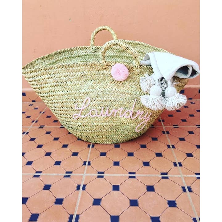 marrakeshop - Wholesale Grocery/Shopping Bag - Moroccan Naturel Handmade Shopping Basket