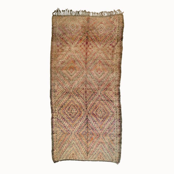 Bode Vintage Moroccan Marmoucha Rug | 7'1" x 14’7” for wholesale by Apartment F - shipping from Austin, TX