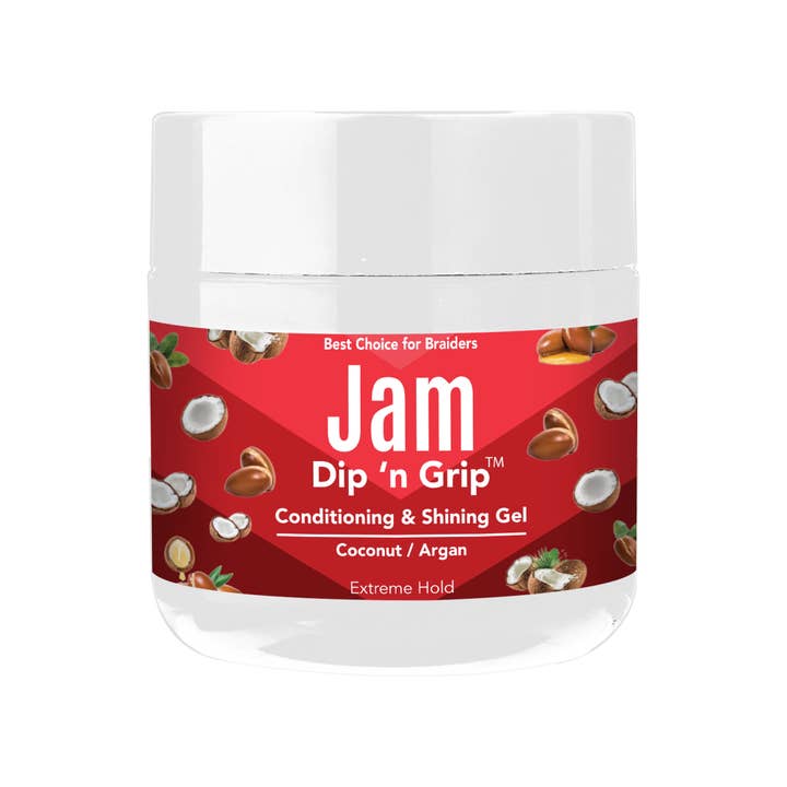 UB BRANDS INC - Wholesale Hair Styling Gel/Mousse - Jam Dip N Grip Hair Gel - Conditioning & Shining (4oz)