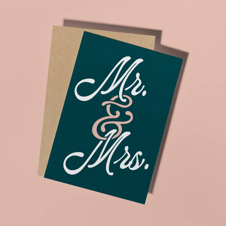 Mr. & Mrs. Card per la vendita all'ingrosso da parte di Formidably Impressed