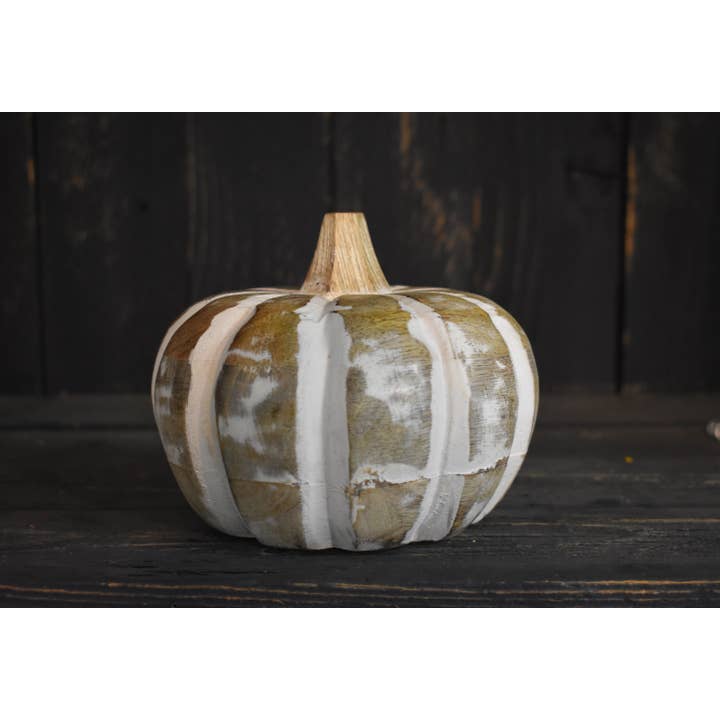 Wholesale Home Decor - Wholesale Decorative Tabletop Object - Baby Boo Pumpkin 5in1