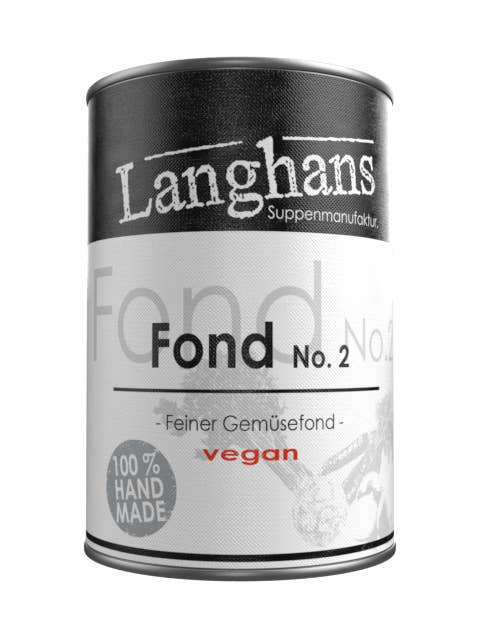 FOND NO 2. Fine vegetable stock for wholesale by Langhans Suppenmanufaktur